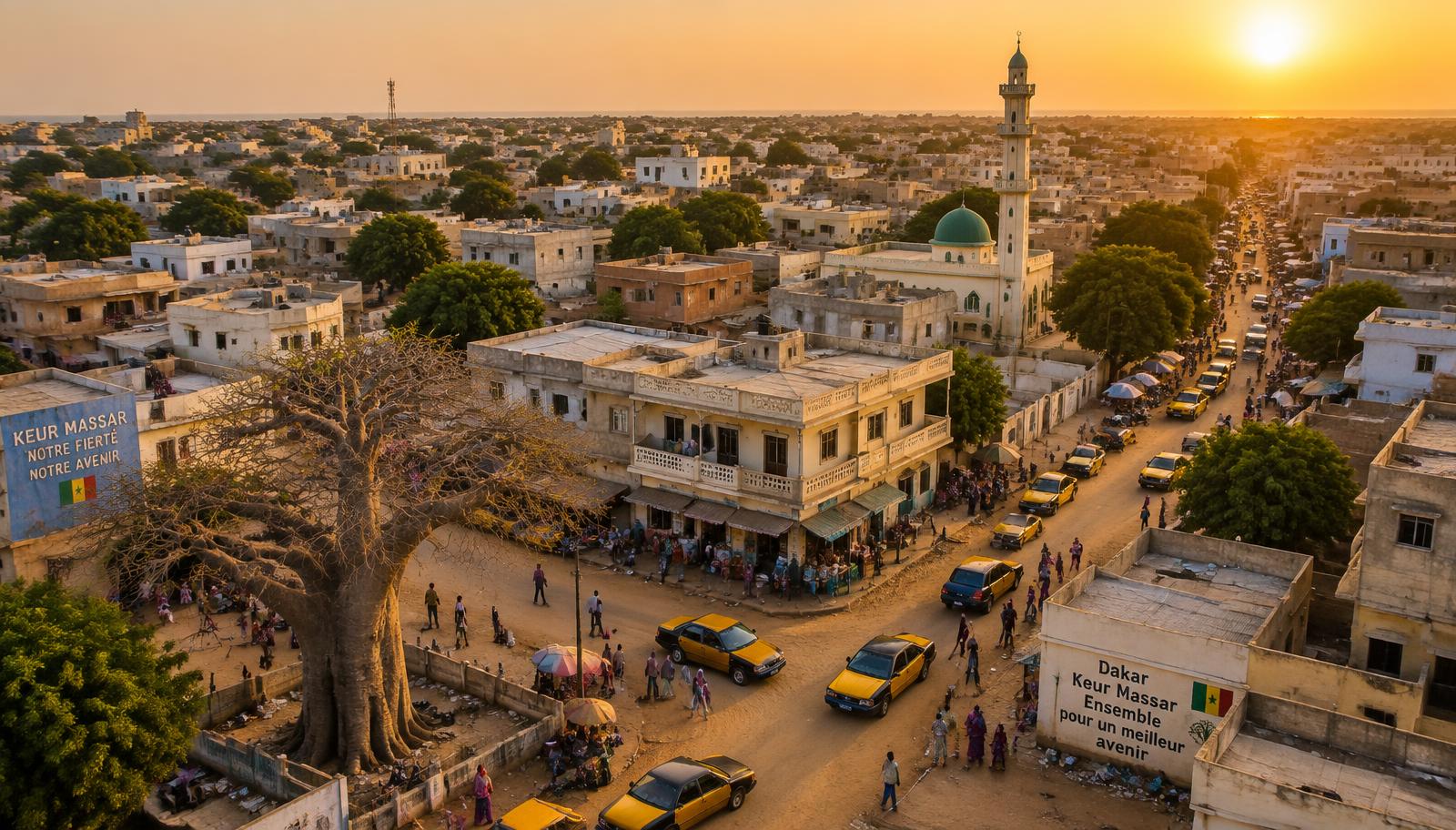 Vue de Keur Massar